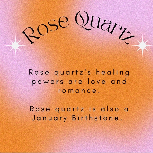 Genuine Rose Quartz Teardrop Earrings - Picture 4 of 4